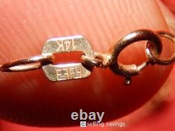 14k Rose Gold Effy 3.87 Tcw Pave Diamond & Smoky Quartz Pendant Necklace 18 Inch