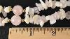 35 Lovely Rose Quartz U0026 Mother Of Pearl Chip Endless Beaded Necklace