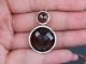 $6,550 18k Rose Gold Pave Set Diamond Smoky Quartz Double Halo Pendant Necklace