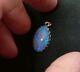 Amazing HUGE 12.5ct Australia Natural Solid Crystal Opal 18ct Gold Pendant