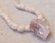 Amethyst Crystal Lavender Raw Natural Pendant Top Grade Rose Quartz Necklace Big
