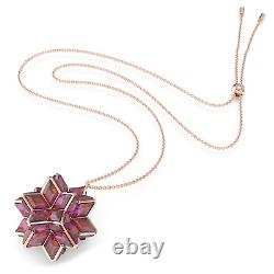 BNIB SWAROVSKI CURIOSA PENDANT PINK ROSE GOLD TONE & Gift Bag £230.00