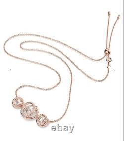 BNWT Swarovski Generation necklace White, Rose gold-tone RRP £155