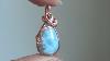 Basic Cabochon Wrap Wire Wrapped Pendant Beginner