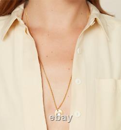 Beaumont Organic Alice Gwyneth Recycled Gold Handmade Neclace Brand New