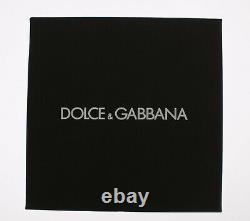 DOLCE & GABBANA Necklace Gold Brass Crystal Red Roses DG Pendants RRP $1500