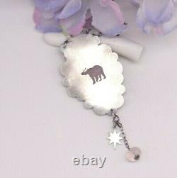 Dream with A Bear Rose Quartz & Ethiopian Opal Necklace by LilyBlonde