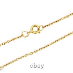 Estate 18K Yellow Gold Double Cabochon Rose Quartz Heart Pendant with Necklace