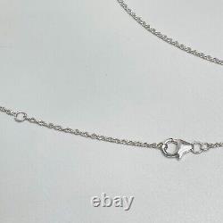 Gems En Vogue Michael Valitutti 925 Sterling Silver Rose Quartz Pendant Necklace