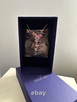 Genuine Signed Swarovski Lilia Y Butterfly Necklace, BNIB With Certificate