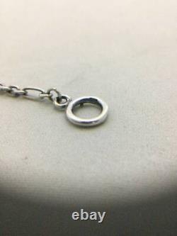 Georg Jensen 1999 Rose Quartz Necklace Pendant Charm Silver 925 #412