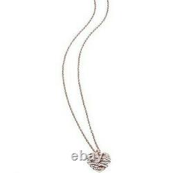 Guess Ladies Chain Necklace Stainless Steel Rose Gold UBN21620