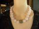 HEIDI DAUS FACETED ROSE QUARTZ CHUNKY BEADED NECKLACE WithCRYSTAL PENDANT