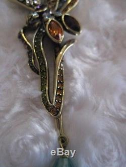 HEIDI DAUSDancing DragonflyRose Quartz-Beaded Necklace (Orig. $169.95)-LAST ONE