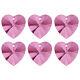 Hearts 10.3 x 10mm Packs of 6 72 288 Jewellery Pendant Gems Beads