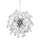 Interiors By Premier Crystal And Chrome Pendant Light RRP £239.49