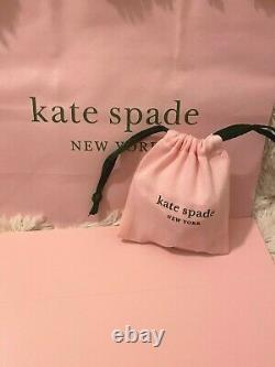 Kate Spade Pendant & Earring Make Magic Champagne Cluster Set Rose Metallic Bag
