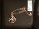 LE VIAN Rose Gold Plated STERLING SILVER 925 Pendant NECKLACE NEW