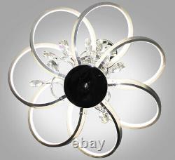 LED ceiling hanging crystal pendant lamp chandelier neutral white sphere light