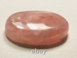 Large Oval Pink Rose Quartz Loose Gem Stone for Jewelry Pendant Necklace Ring