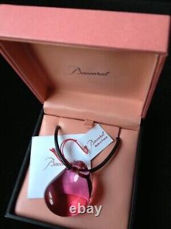 Laurent Perrier Rose Champagne Baccarat Crystal Pendant Bnib Great Gift Idea