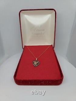 Le Vian Princess Alexandra 14K RG Diamond & Smoky Quartz Necklace (1.46g) $1600