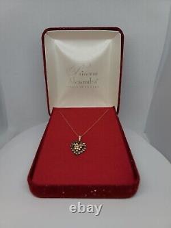 Le Vian Princess Alexandra 14K RG Diamond & Smoky Quartz Necklace (1.46g) $1600