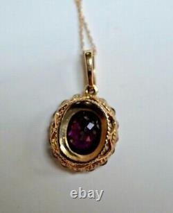 Le Vian Princess Alexandra 14k Rose Rhodolite, Smoky Quartz & Sapphire Necklace