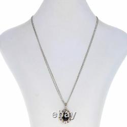 Le Vian Smoky Quartz Diamond Pendant Necklace Sterling Rose Gold 925 18k 5.08ctw