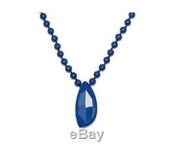 Lola Rose Women Blue Coral Quartz Pendant Necklace of Length 25cm 695329