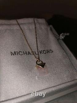 MICHAEL KORS Necklace 14ct Rose Gold Plated Rose