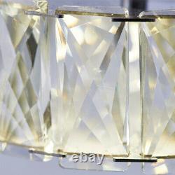 Multi Light Ceiling Pendant 16 Bulb Chrome & Crystal Glass Chandelier Lamp