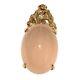 NO BRAND Rose Quartz Diamond Top Pendant top Japan ookura