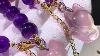 Natural Crystal 35 Amethyst Bracelet Star Flash Rose Quartz Fox Pendant