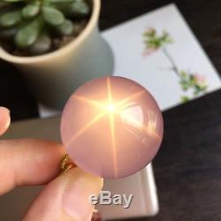 Natural Star Rose Quartz Crystal Pendants Nice Necklaces AAAA 27mm