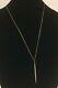 New Michael Kors Rose Gold Tone Chain, Crystal Matchstick Charm Necklace Mkj3520
