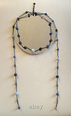 New Swarovski Crystal Strandage Necklace 5410991 Bnib Beads Blue Multi