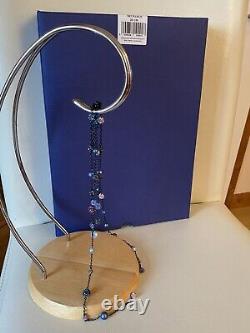 New Swarovski Crystal Strandage Necklace 5410991 Bnib Beads Blue Multi