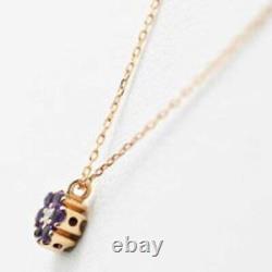 Ponte Vecchio Diamond Amethyst Reversible Necklace 18k Rose Gold
