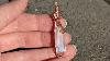 Quartz Crystal Point Wire Wrapped Pendant Tutorial