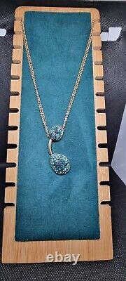 Retired Swarovski Crystal Necklace 19 long