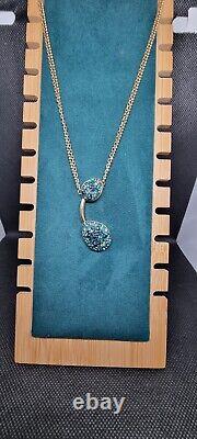 Retired Swarovski Crystal Necklace 19 long