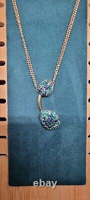 Retired Swarovski Crystal Necklace 19 long