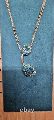 Retired Swarovski Crystal Necklace 19 long