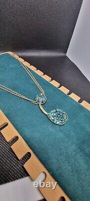 Retired Swarovski Crystal Necklace 19 long