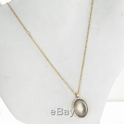 Roberto Coin Cocktail Diamond Necklace 0.35cts Smokey Quartz 18K Rose Gold $4700