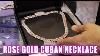 Rose Gold Cuban Necklace