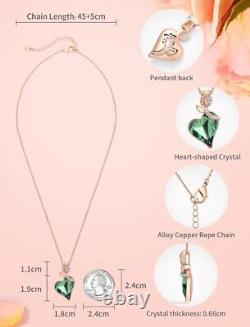 Rose Gold Necklace, 18ct Rose Gold Pendant/necklace, Heart Necklace Limited