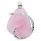 Rose Quartz Pendant Necklace by Stones Desire