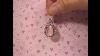 Rose Quartz Pink Tourmaline Sterling Silver Pendant With 18 Inch Chain